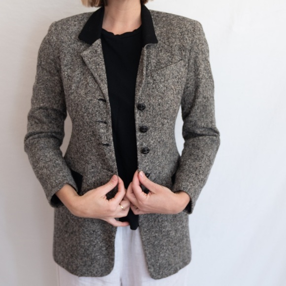 Vintage Tweed Blazer - Picture 5 of 6
